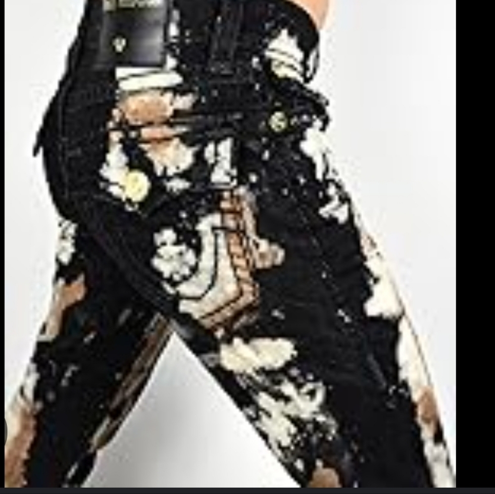 Rare True Religion Ricky Relaxed Straight Moon Storm 36